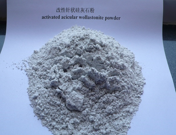activated acicular wollastonite powder